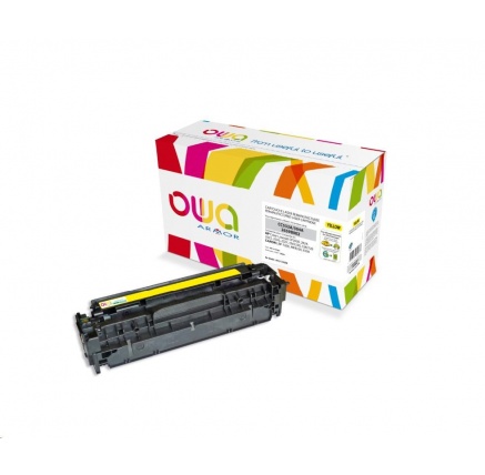 OWA Armor toner yellow 2800 stran CANON (CRG-718Y) / HP (CC532A) OWA Armor toner yellow 2800 stran CANON (CRG-718Y) / HP (CC532A)