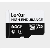 Lexar microSDXC High-Endurance UHS-I/U3/10 R100/W35 (V30) 64GB