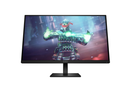 BAZAR - HP LCD OMEN 27k 27" 68.6 cm, UHD 3840x2160, 1ms, 400nits, HDMI,DP,USB-C, repro, výškově nastavitelný - Poškozený