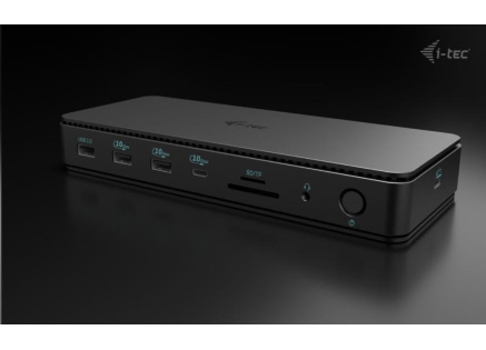 i-tec Thunderbolt4 2x Display Docking Station Gen3, 7x USB, 2.5 GLAN, PowerDelivery 92 W i-tec Thunderbolt4 2x Display Docking Station Gen3, 7x USB, 2.5 GLAN, PowerDelivery 92 W