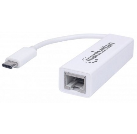 MANHATTAN Type-C to Gigabit Network Adapter, USB 3.1
