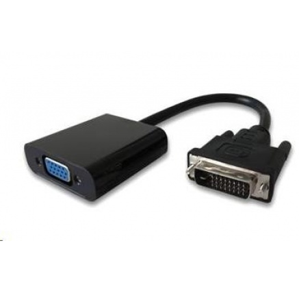 PREMIUMCORD Převodník DVI na VGA s krátkým kabelem PREMIUMCORD Převodník DVI na VGA s krátkým kabelem