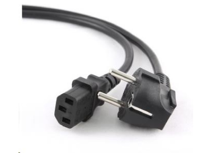 C-TECH kabel síťový 3m 220/230V napájecí, VDE