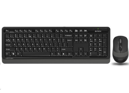 A4tech set klávesnice + myš, FG1010 FSTYLER, bezdrátová, šedá A4tech set klávesnice + myš, FG1010 FSTYLER, bezdrátová, šedá