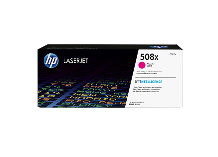 HP 508X High Yield Magenta LJ Toner Cartridge, CF363X (9,500 pages)