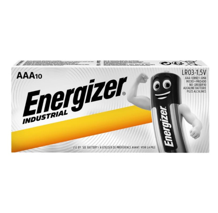 Energizer LR03/10 Industrial AAA 10pack Energizer LR03/10 Industrial AAA 10pack