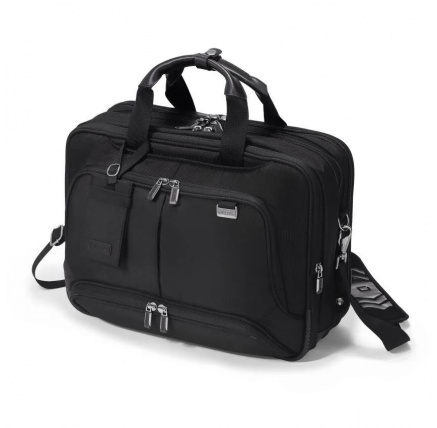 DICOTA Eco Top Traveller Twin PRO 14-15.6” Black