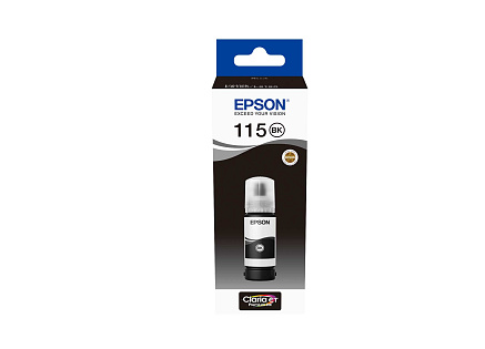EPSON ink čer 115 EcoTank Pigment Black ink bottle EPSON ink čer 115 EcoTank Pigment Black ink bottle
