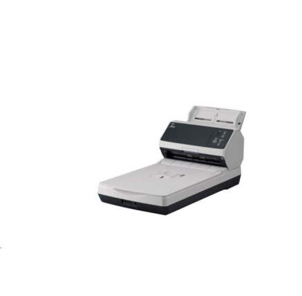RICOH skener Fi-8250 A4, deska+průchod, 50ppm, 600dpi, LAN RJ45-1000, USB 3.2,ADF 100listů, 8000 listů za den