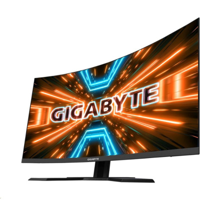 BAZAR - GIGABYTE LCD - 31.5" Gaming monitor G32QC A, 2560x1440 QHD, 350cd/m2, 1ms, 2xHDMI 2.0, 1xDP 1.2 . PO OPRAVĚ