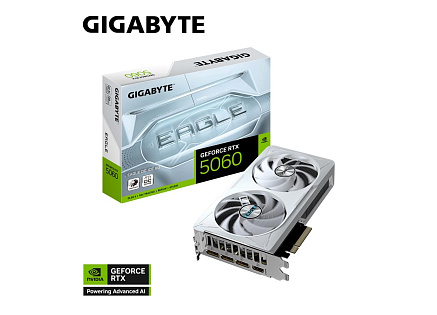 GIGABYTE VGA NVIDIA GeForce RTX 5060 EAGLE ICE OC 8G, 8G GDDR7, 3xDP, 1xHDMI