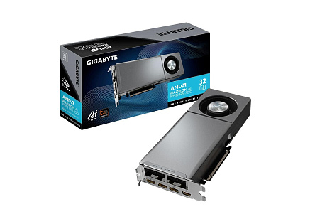 GIGABYTE VGA Radeon AI PRO R9700 AI TOP 32G, 32G GDDR6, 3xDP, 1xHDMI