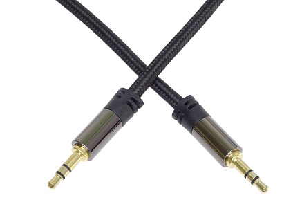 PREMIUMCORD kabel, stíněný, Jack 3.5mm - Jack 3.5mm M/M 1,5m