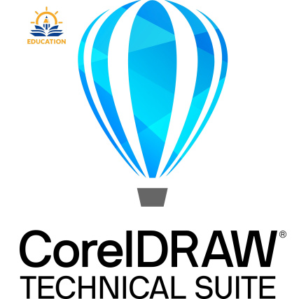 CorelDRAW Technical Suite 2025 Education Perpetual License (incl. 1 Yr CorelSure Maintenance)(251+)