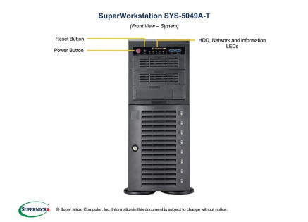 SUPERMICRO SuperWorkstation SYS-5049A-T
