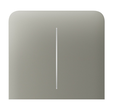 Ajax  SideButton (2-gang) vertical - Boční dvou tlačítko, vertikální instalace, olivová