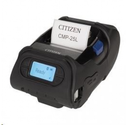 Citizen CMP-25L, USB, RS-232, Wi-Fi, 8 dots/mm (203 dpi), display, ZPL, CPCL