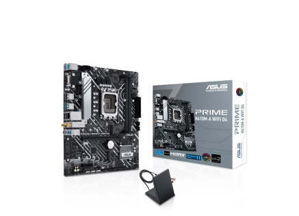 ASUS MB Sc LGA1700 PRIME H610M-A WIFI D4, Intel H610, 2xDDR4, 1xDP, 1xHDMI, 1xVGA, WI-FI, mATX ASUS MB Sc LGA1700 PRIME H610M-A WIFI D4, Intel H610, 2xDDR4, 1xDP, 1xHDMI, 1xVGA, WI-FI, mATX
