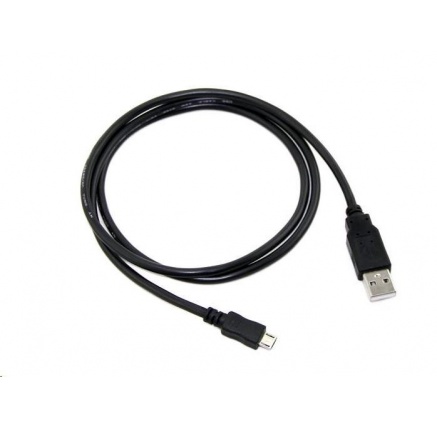 C-TECH kabel USB 2.0 AM/Micro, 0,5m, černý
