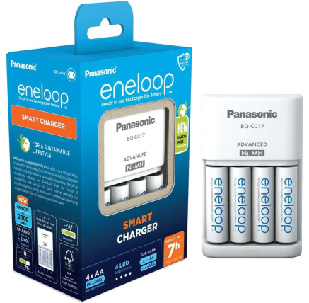 PANASONIC NAB. KJ17MCC40E 4xAA ENELOOP N, 2000 mAh pro AA/AAA (Blistr 4ks + nab.)