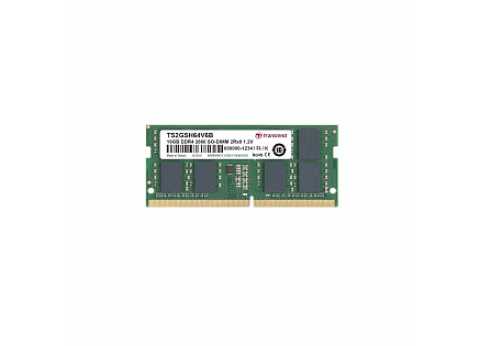 TRANSCEND SODIMM DDR4 16GB 2666MHz 2Rx8 1Gx8 CL19 1.2V