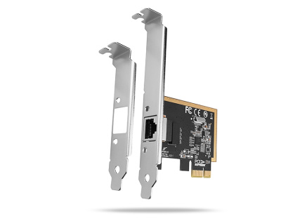 AXAGON PCEE-GRF, PCIe síťová karta - 1x Gigabit Ethernet port (RJ-45), Realtek 8111F, vč. LP AXAGON PCEE-GRF, PCIe síťová karta - 1x Gigabit Ethernet port (RJ-45), Realtek 8111F, vč. LP