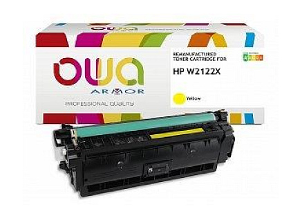 OWA Armor toner pro HP CLJ Enterprise M554dn yellow, 10.000 str., komp.s W2122X OWA Armor toner pro HP CLJ Enterprise M554dn yellow, 10.000 str., komp.s W2122X