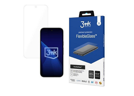 3mk hybridní sklo FlexibleGlass pro Google Pixel 11 3mk hybridní sklo FlexibleGlass pro Google Pixel 11