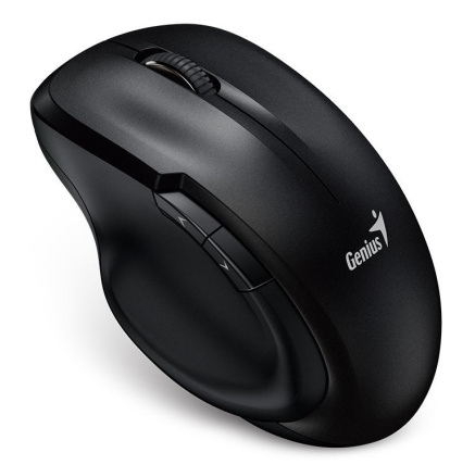 GENIUS myš Ergo 8200S/ 1200 dpi/ bezdrátová/ černá/ 5-tlačítková