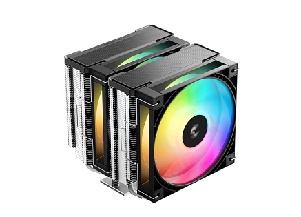 DEEPCOOL CPU Chladič AG620 G2 ARGB, 2x120mm, ARGB, LGA1851, AM5, černá DEEPCOOL CPU Chladič AG620 G2 ARGB, 2x120mm, ARGB, LGA1851, AM5, černá