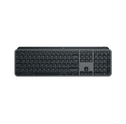 Logitech Klávesnice MX Keys S, CZ-SK, černá/šedá