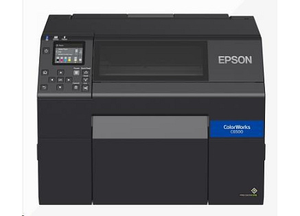 Epson ColorWorks CW-C6500Ae, cutter, disp., USB, Ethernet, black
