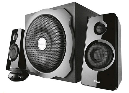 TRUST Reproduktory 2.1 Tytan Subwoofer Speaker Set -  black, černá