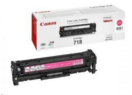 Canon TONER CRG-718M purpurová pro i-Sensys LBP7200CDN, LBP7210Cdn, LBP7660CDN, LBP7680CX, MF724Cdw, (2 900 str.)