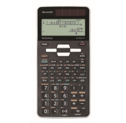 SHARP kalkulačka - ELW531TGWH  - Bílá