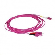 Duplexní patch kabel MM 50/125, OM4, SC-LC, LS0H, 1m