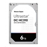 Western Digital Ultrastar® HDD 6TB (HUS726T6TALN6L4) DC HC310 3.5in 26.1MM 256MB 7200RPM SATA 4KN SE
