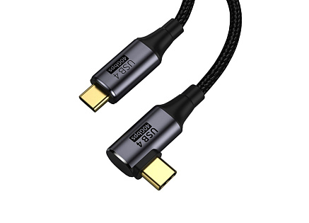 PREMIUMCORD Kabel USB4™ Gen 3x2 40Gbps 8K@60Hz 240W Thunderbolt 3 kabel 1,2m