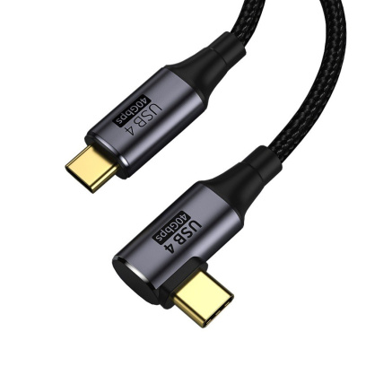 PREMIUMCORD Kabel USB4™ Gen 3x2 40Gbps 8K@60Hz 240W Thunderbolt 3 kabel 1,2m PREMIUMCORD Kabel USB4™ Gen 3x2 40Gbps 8K@60Hz 240W Thunderbolt 3 kabel 1,2m