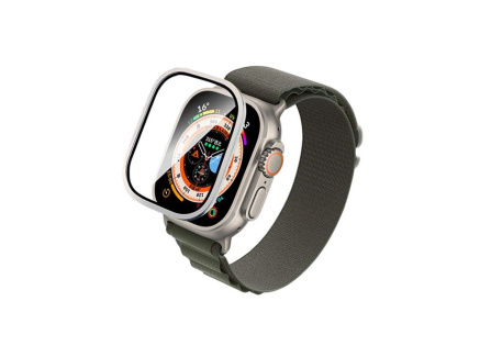 COTECi Titanium Alloy Frame Sapphire Film for Apple Watch Ultra 49mm