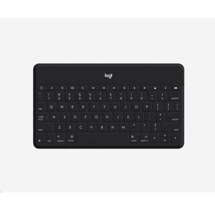 Logitech Bluetooth Keyboard Folio Keys-To-Go, UK - International, Black, Apple