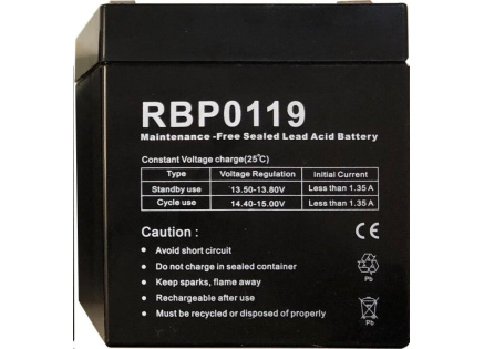 CyberPower náhradní baterie (12V/5Ah) pro BU600E, UT650E, UT650EG, UT1050E, UT1050EG (kompatibilní s RBP0118, RBP0046)