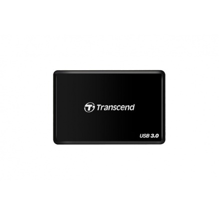TRANSCEND Card Reader RDF2, USB 3.0, Black TRANSCEND Card Reader RDF2, USB 3.0, Black