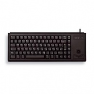 CHERRY klávesnice G84-4400, trackball, ultralehká, USB, EU, černá