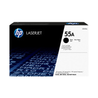 HP 55A Black LJ Toner Cart, CE255A (6,000 pages)