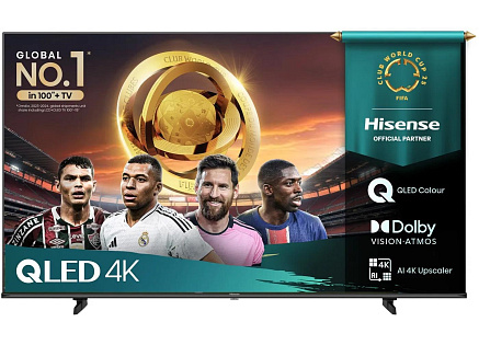 Hisense 55 TV, 4K Ultra HD, HDR, Dolby Vision, Miracast, herní režim, Apple Airplay 2