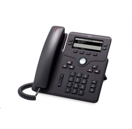 Cisco CP-6851-3PW-CE-K9=, VoIP telefon, 4line, 3,5" LCD, 2x10/100/1000, PoE, MPP, adaptér