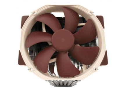 NOCTUA Chladič CPU NH-D15, 2x 140mm, LGA1851, AM5, hnědá/stříbrná