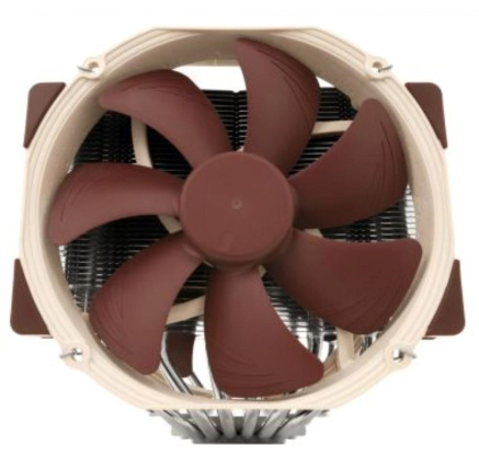 NOCTUA Chladič CPU NH-D15, 2x 140mm, LGA1851, AM5, hnědá/stříbrná