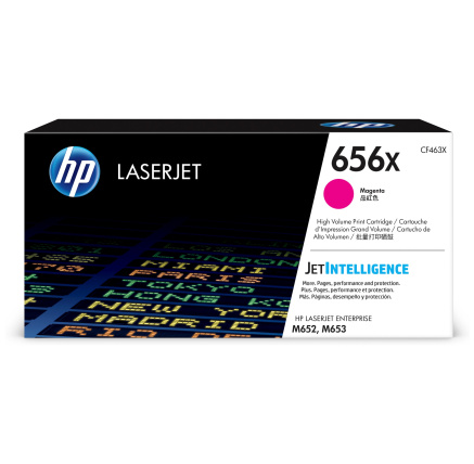 HP 656X High Yield Magenta Original LaserJet Toner Catridge (CF463X) (22,000 pages) HP 656X High Yield Magenta Original LaserJet Toner Catridge (CF463X) (22,000 pages)